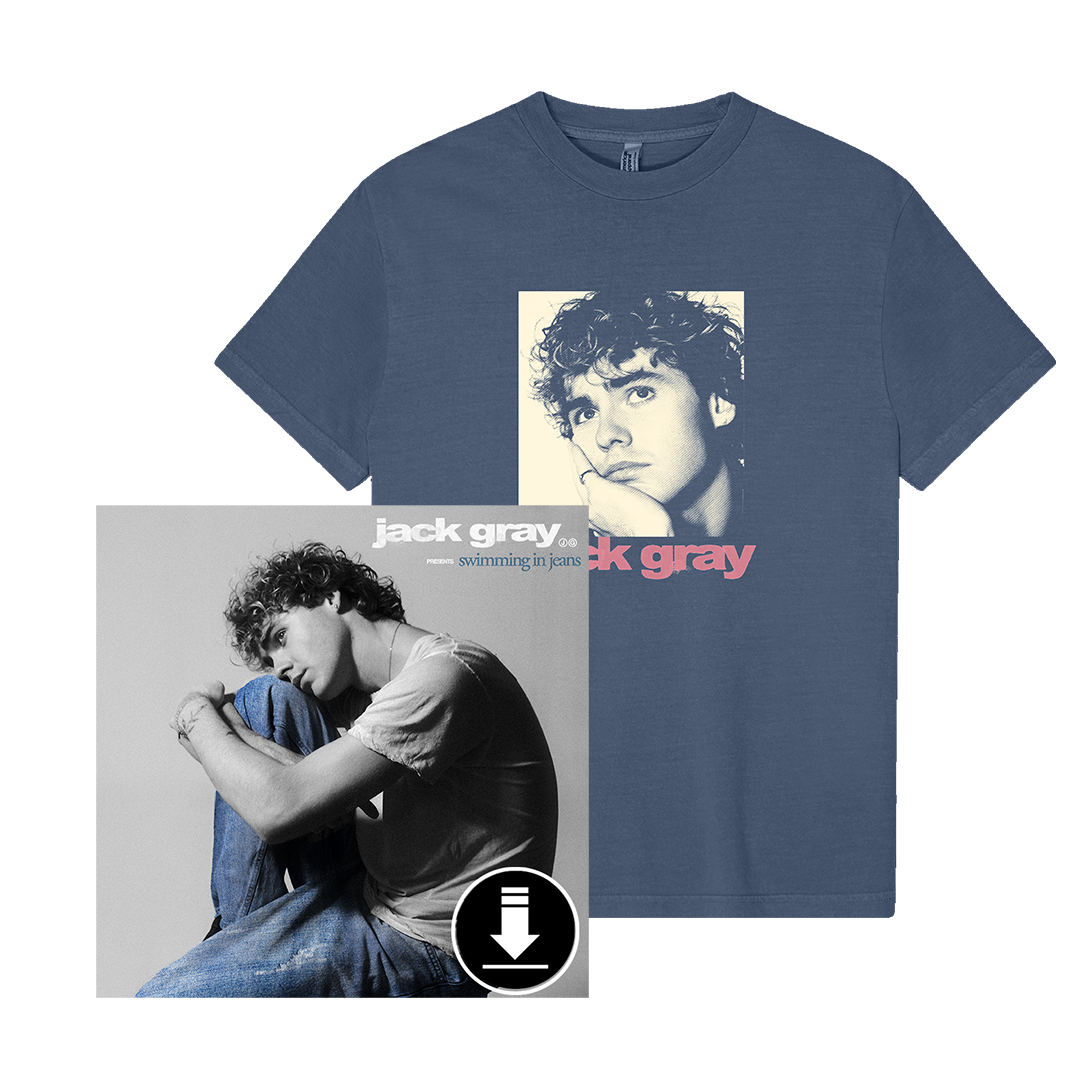 Swimming In Jeans Black T-Shirt (Limited Edition) + Digital Album