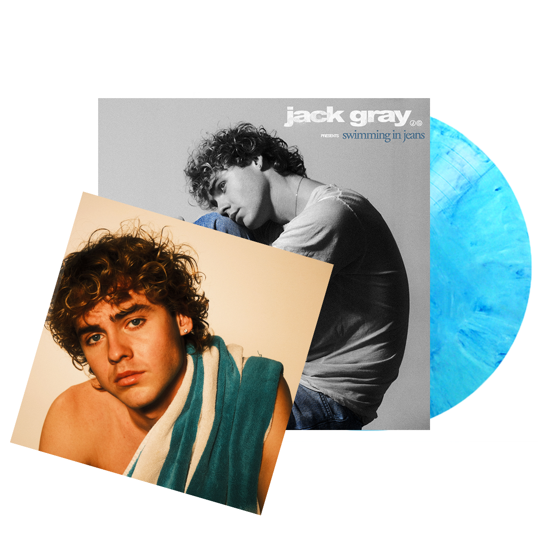 Swimming In Jeans (Wavy Blue LP) + Signed Art Card